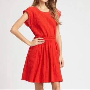 Marc by Marc Jacobs Aliyah Cotton Dress in Red